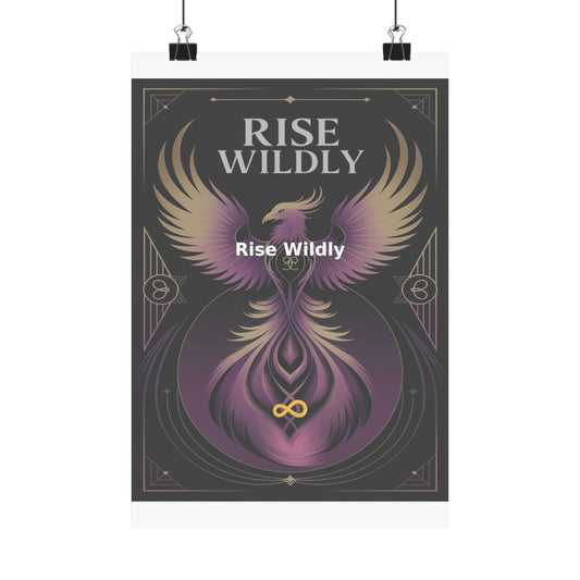 Rise Wildly - Matte Vertical Posters