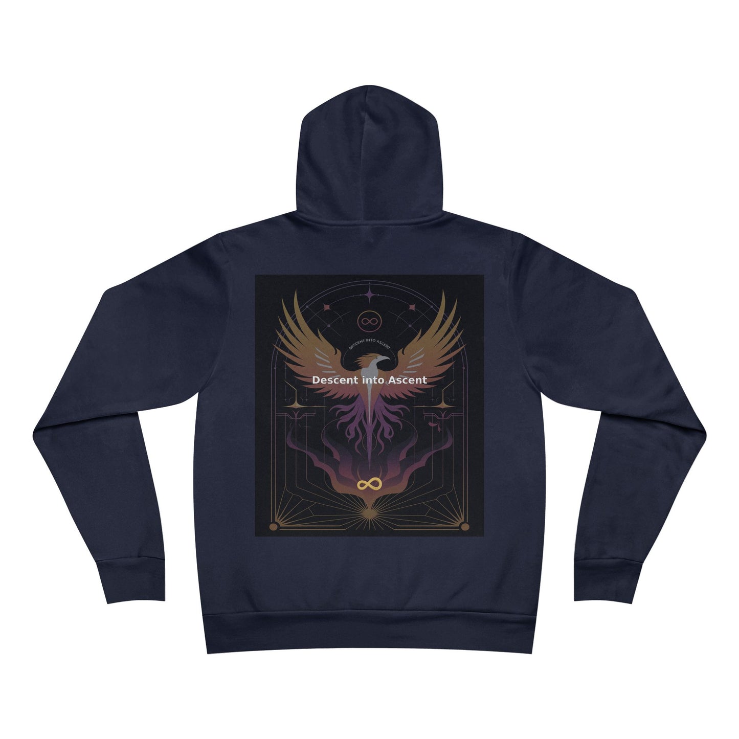 Descent into Ascent - Unisex Sponge Fleece Pullover Hoodie