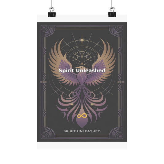 Spirit Unleashed - Matte Vertical Posters