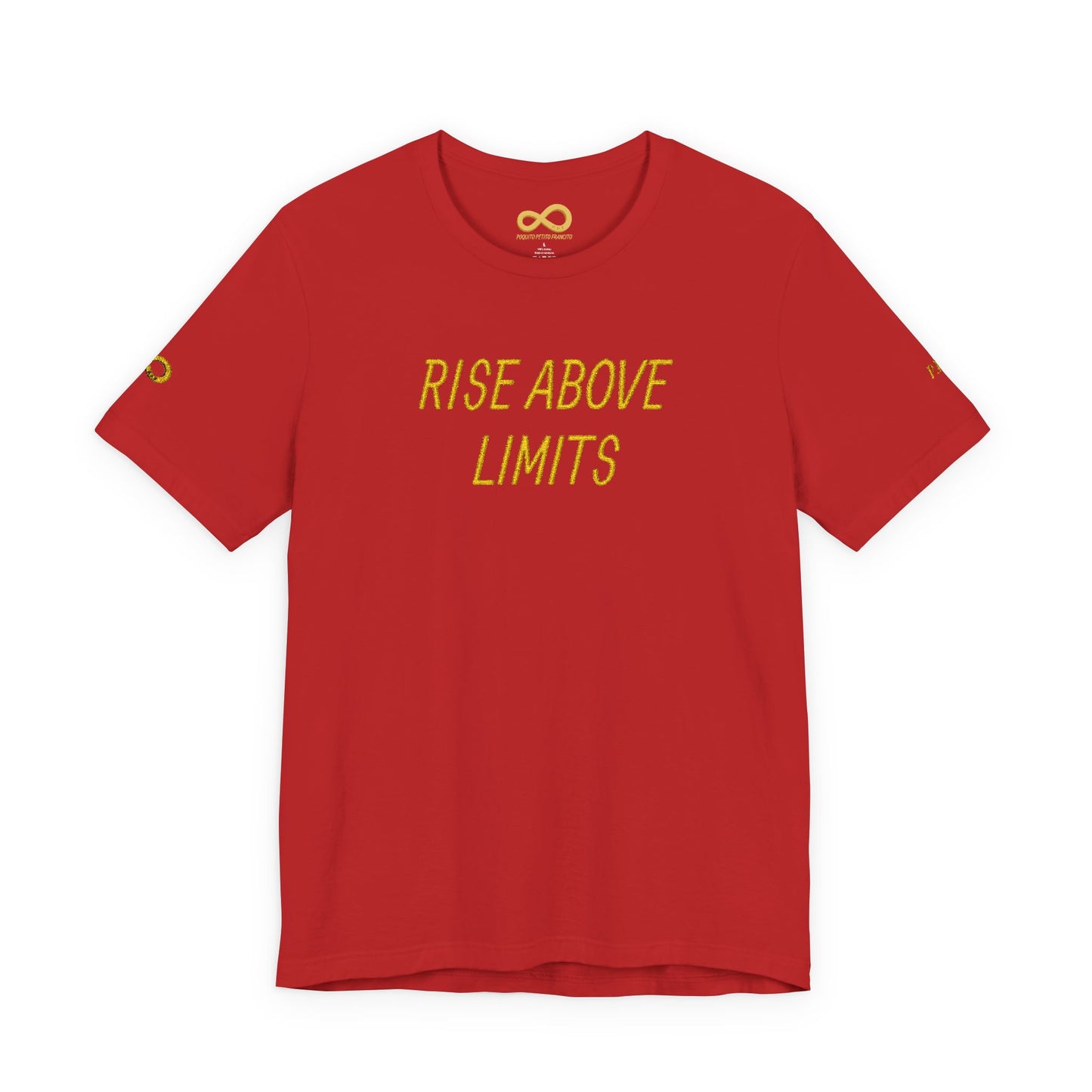 Motivational Quote Tee: Rise Above Limits, Unisex T-Shirt, Inspirational Shirt, Fitness Wear, Gift for Dreamers
