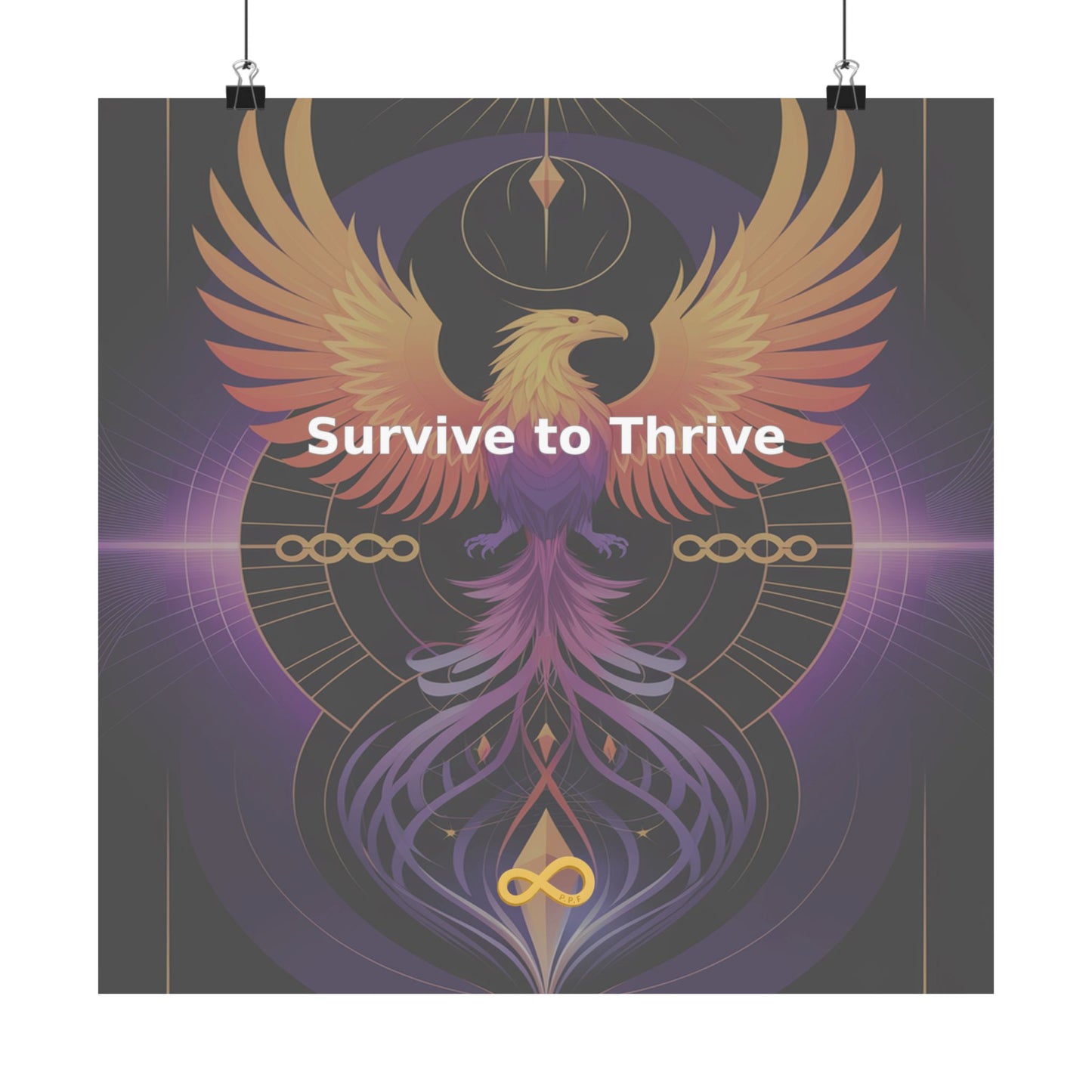 Survive to Thrive - Matte Vertical Posters