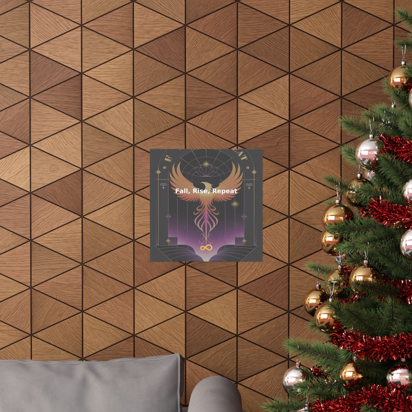 Fall, Rise, Repeat - Matte Vertical Posters