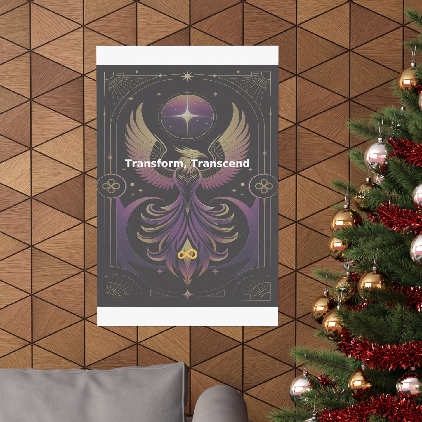 Transform, Transcend - Matte Vertical Posters