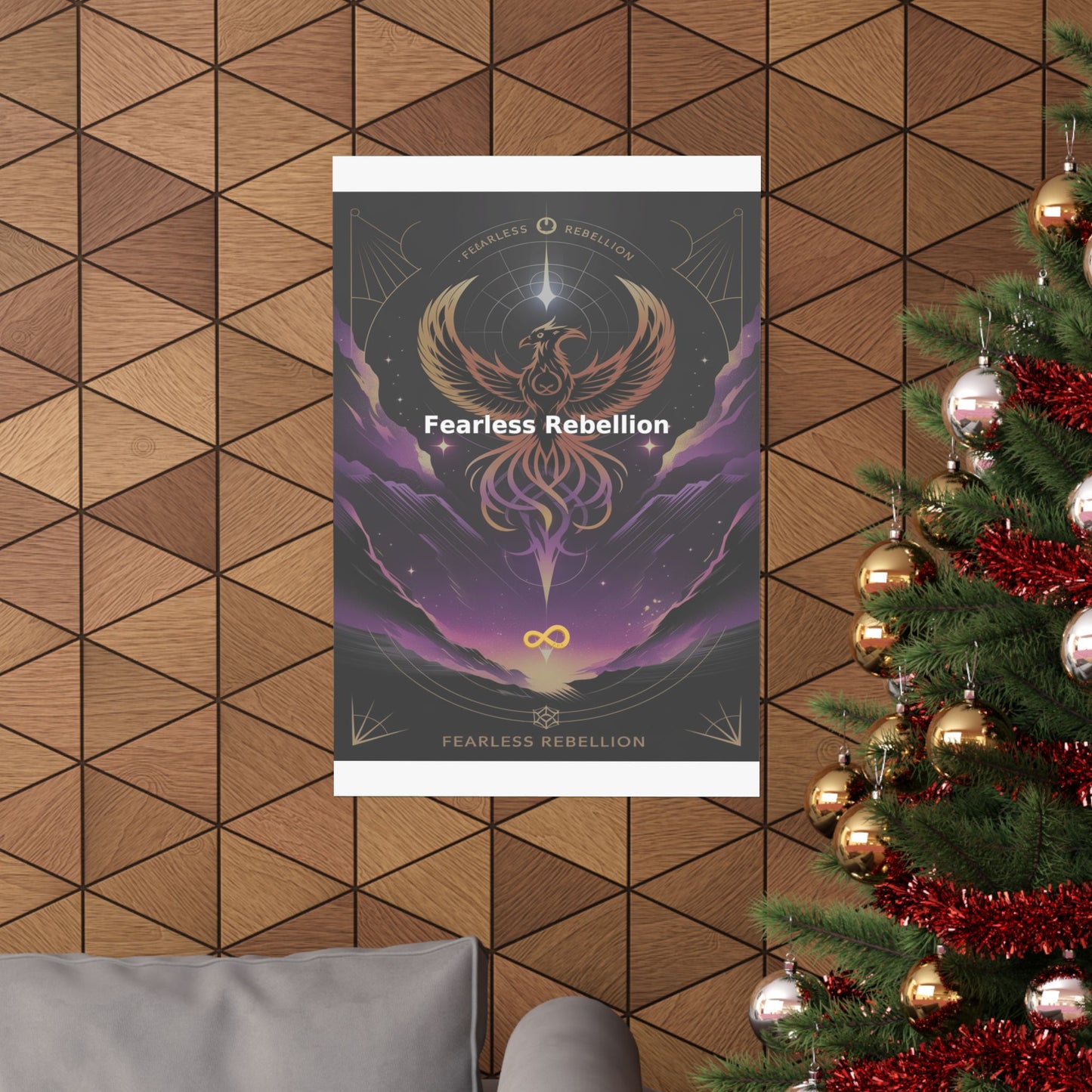 Fearless Rebellion - Matte Vertical Posters