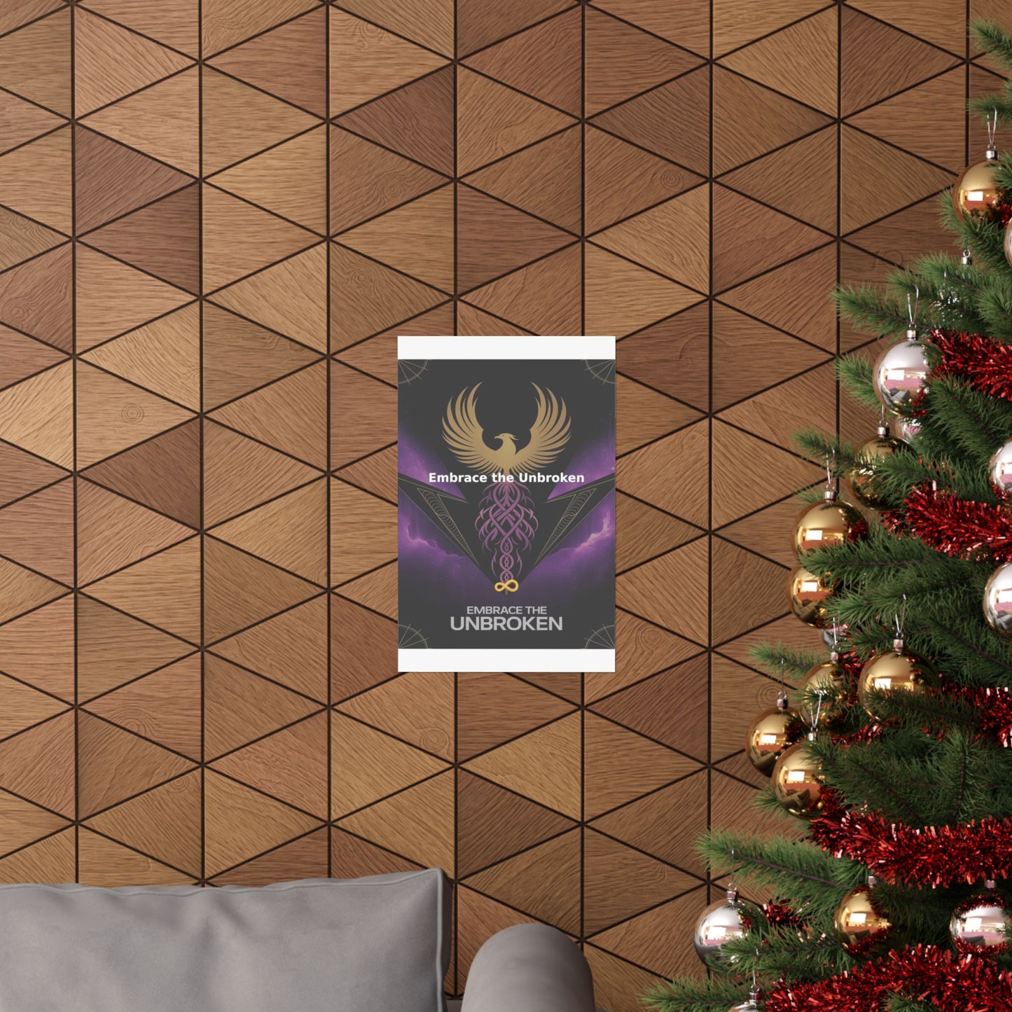 Embrace the Unbroken - Matte Vertical Posters