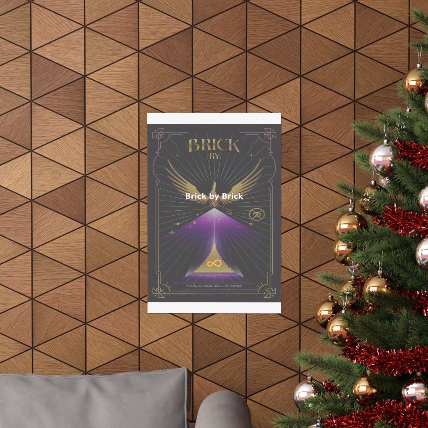 Brick by Brick - Matte Vertical Posters