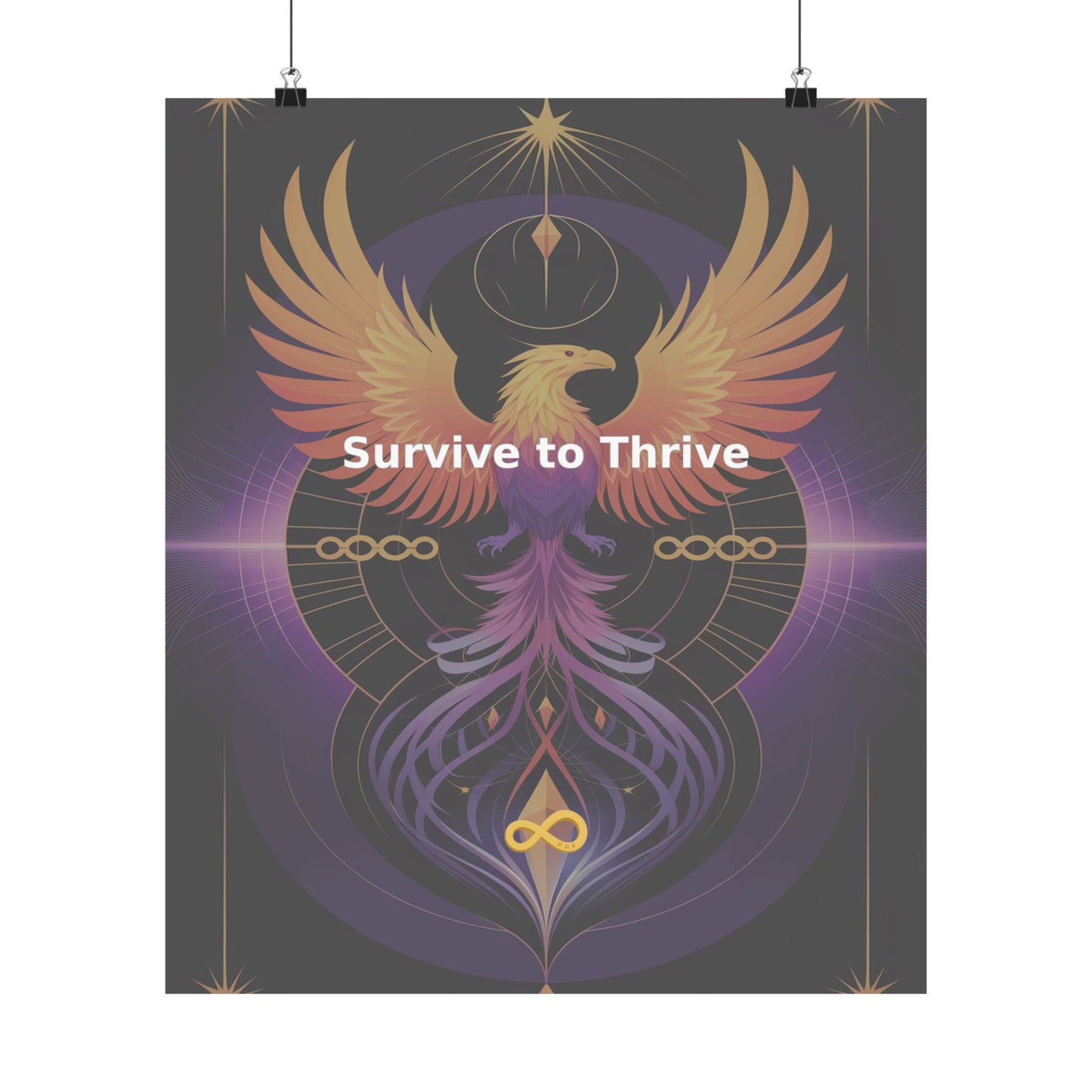 Survive to Thrive - Matte Vertical Posters