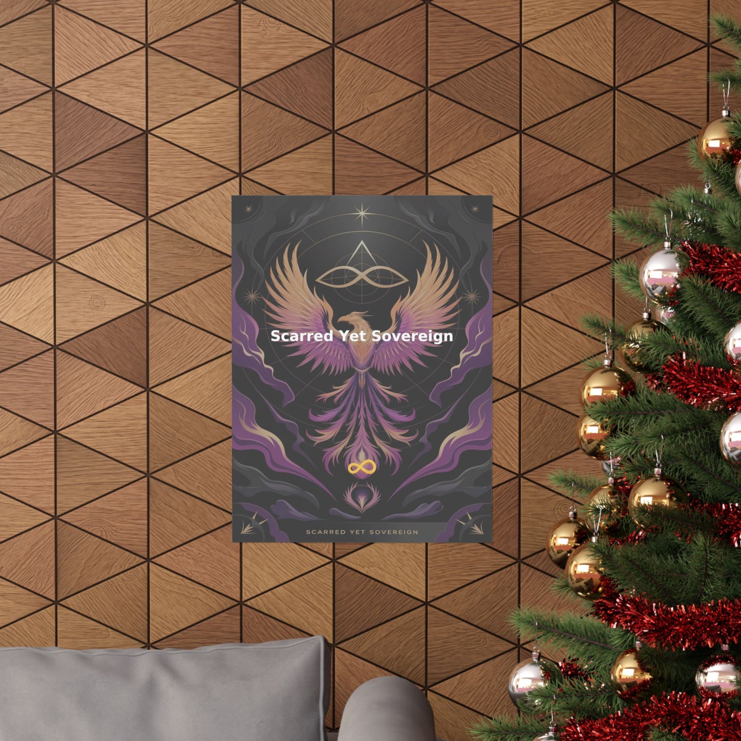 Scarred Yet Sovereign - Matte Vertical Posters