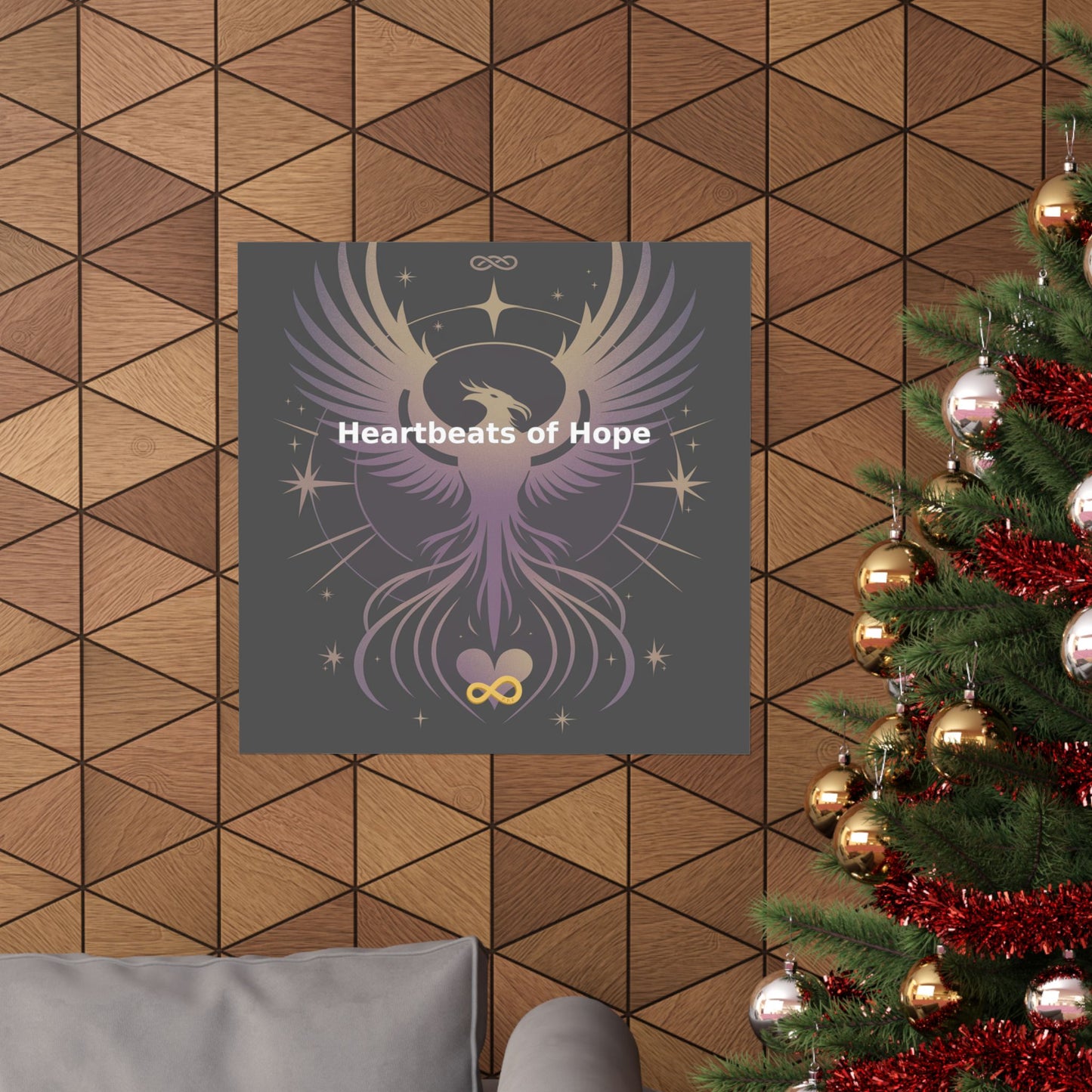 Heartbeats of Hope - Matte Vertical Posters