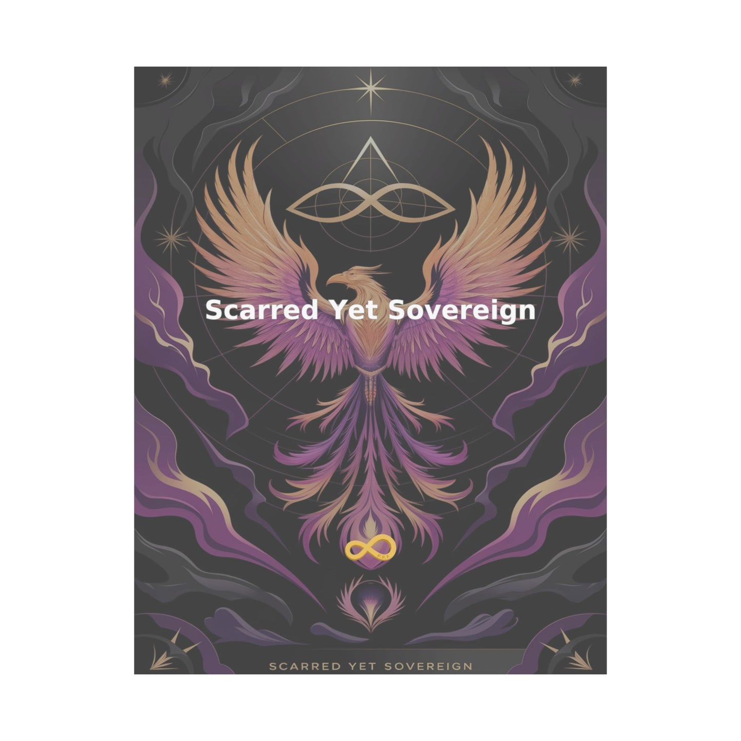 Scarred Yet Sovereign - Matte Vertical Posters