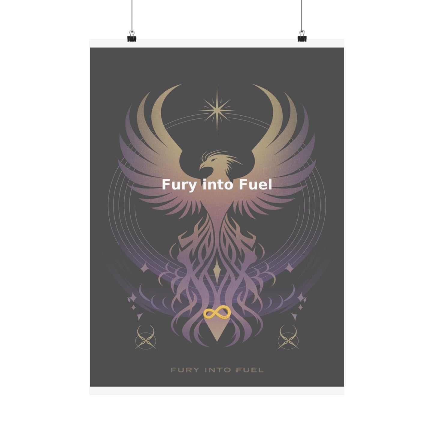 Fury into Fuel - Matte Vertical Posters