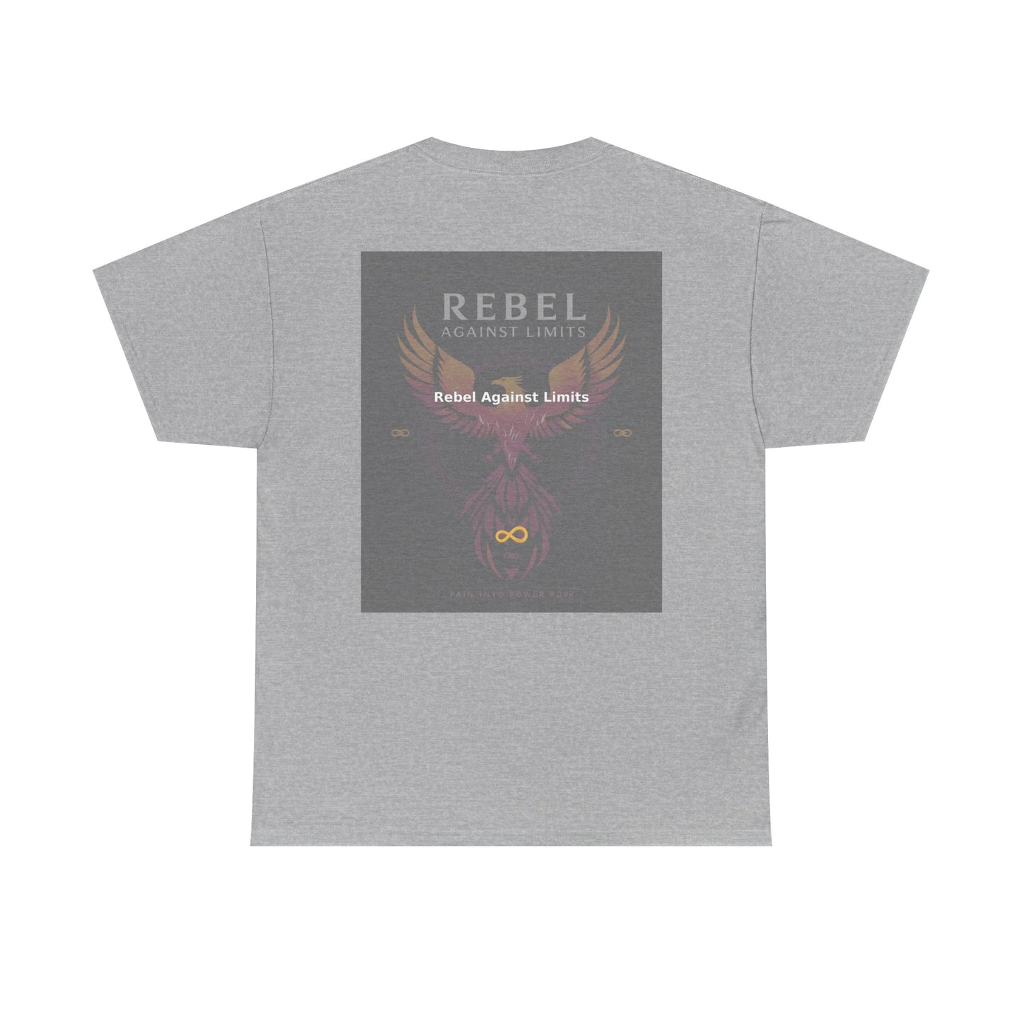 Rebel Against Limits - Unisex Heavy Cotton Tee