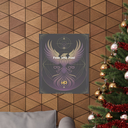 Fear into Fuel - Matte Vertical Posters