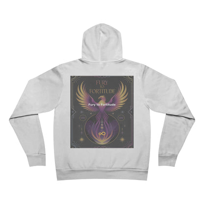 Fury to Fortitude - Unisex Sponge Fleece Pullover Hoodie