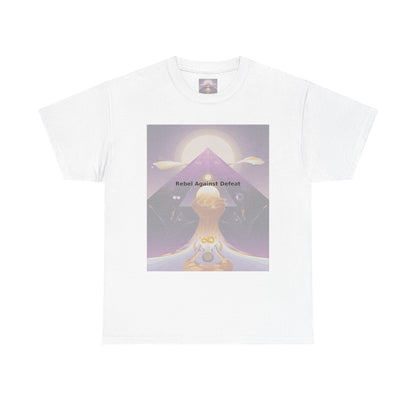 Rebel Against Defeat - Unisex Heavy Cotton Tee