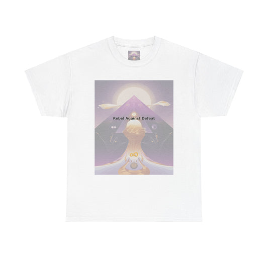Rebel Against Defeat - Unisex Heavy Cotton Tee