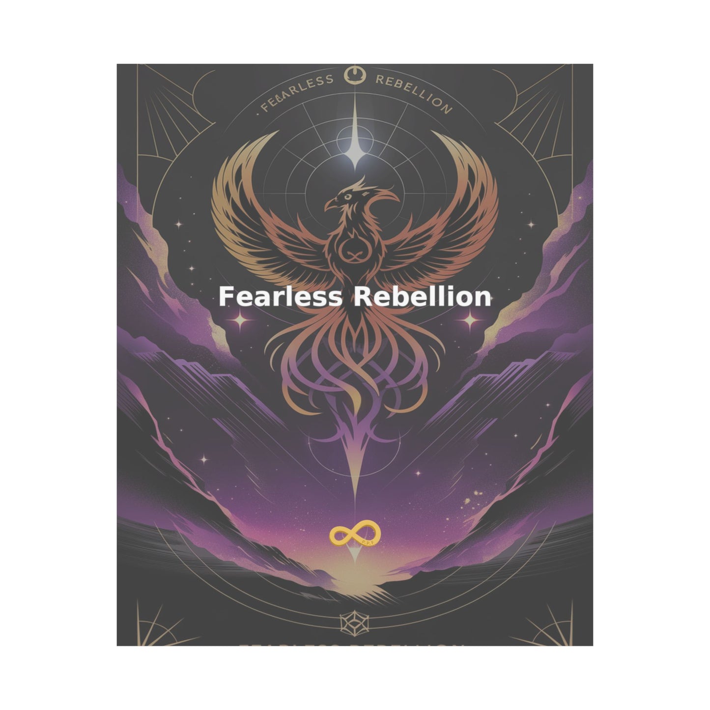 Fearless Rebellion - Matte Vertical Posters