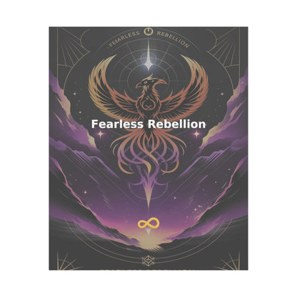 Fearless Rebellion - Matte Vertical Posters