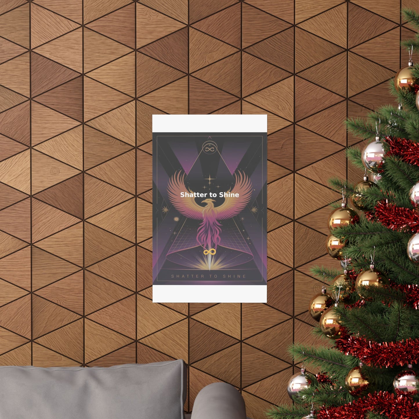 Shatter to Shine - Matte Vertical Posters