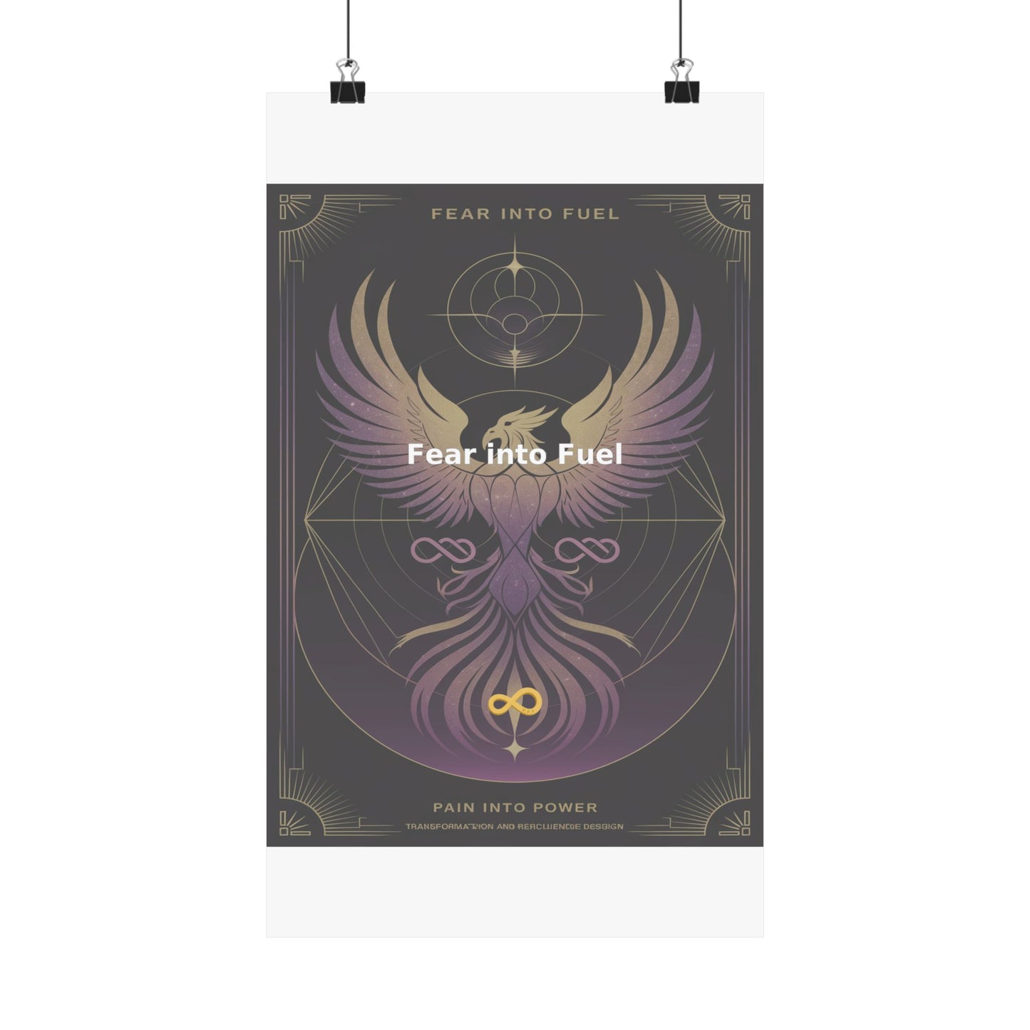 Fear into Fuel - Matte Vertical Posters