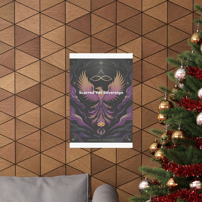 Scarred Yet Sovereign - Matte Vertical Posters
