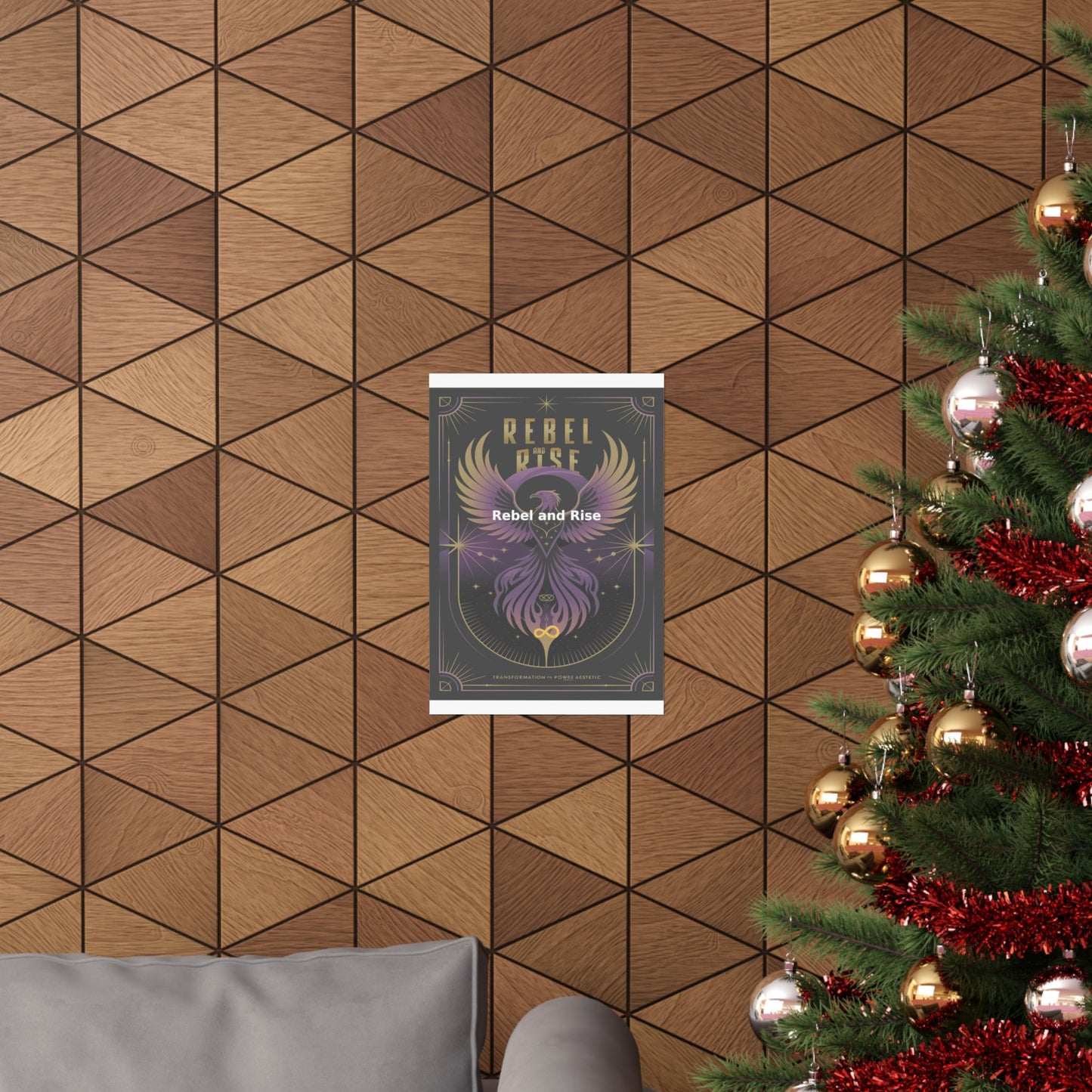 Rebel and Rise - Matte Vertical Posters