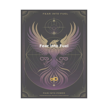 Fear into Fuel - Matte Vertical Posters