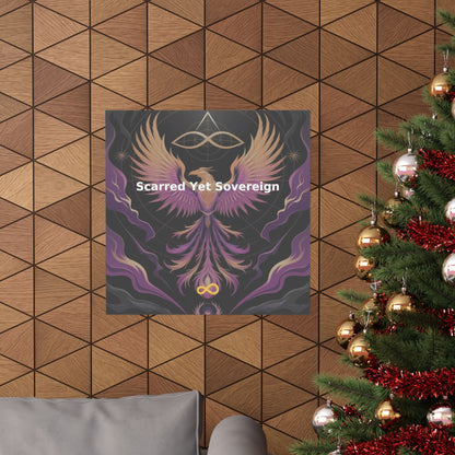 Scarred Yet Sovereign - Matte Vertical Posters