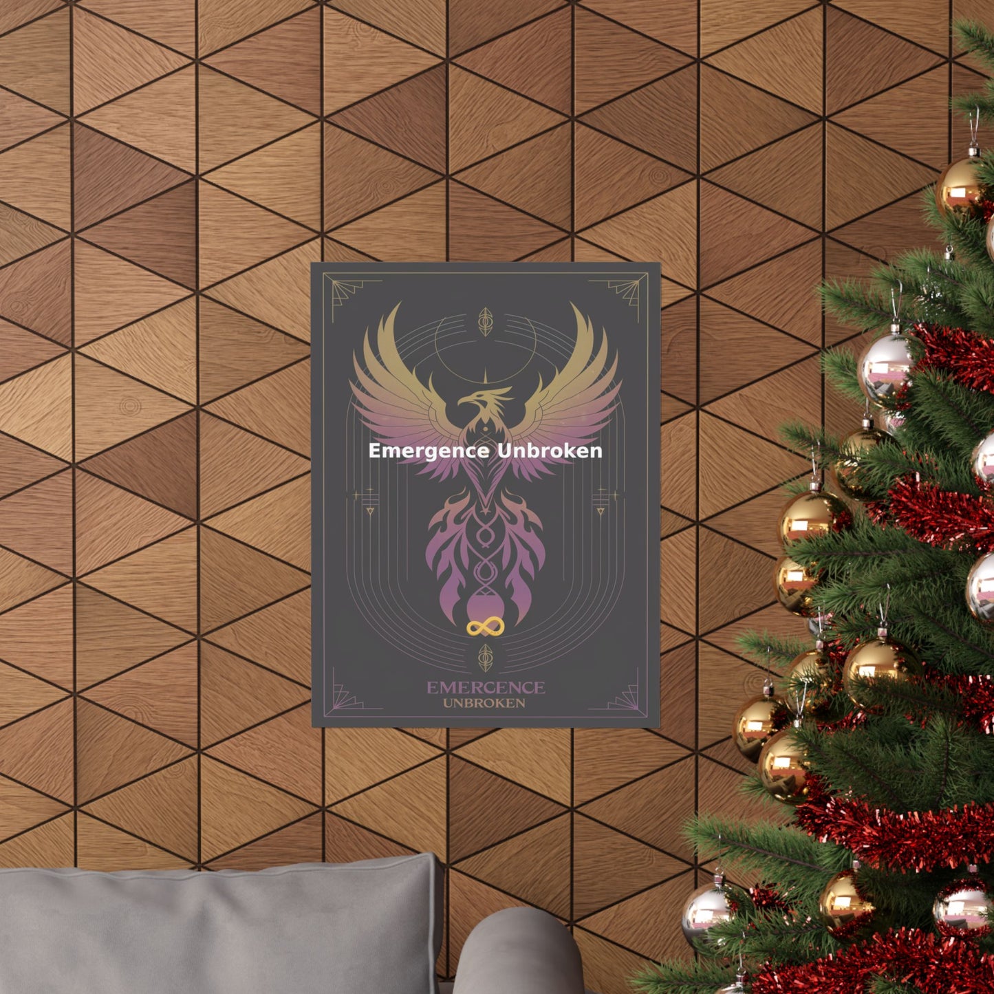 Emergence Unbroken - Matte Vertical Posters