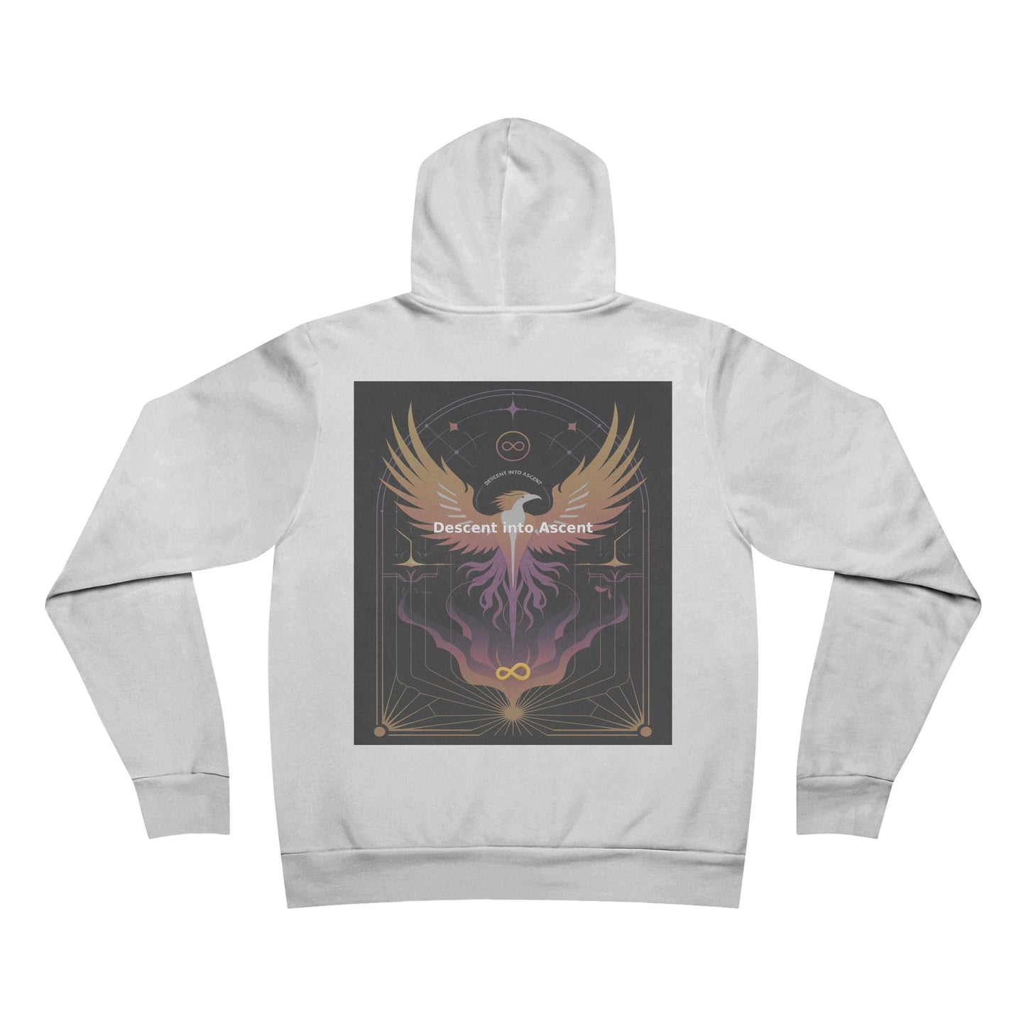 Descent into Ascent - Unisex Sponge Fleece Pullover Hoodie