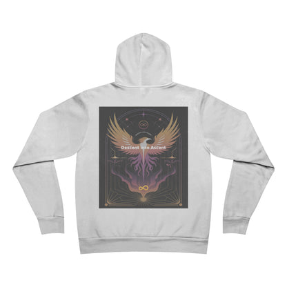 Descent into Ascent - Unisex Sponge Fleece Pullover Hoodie