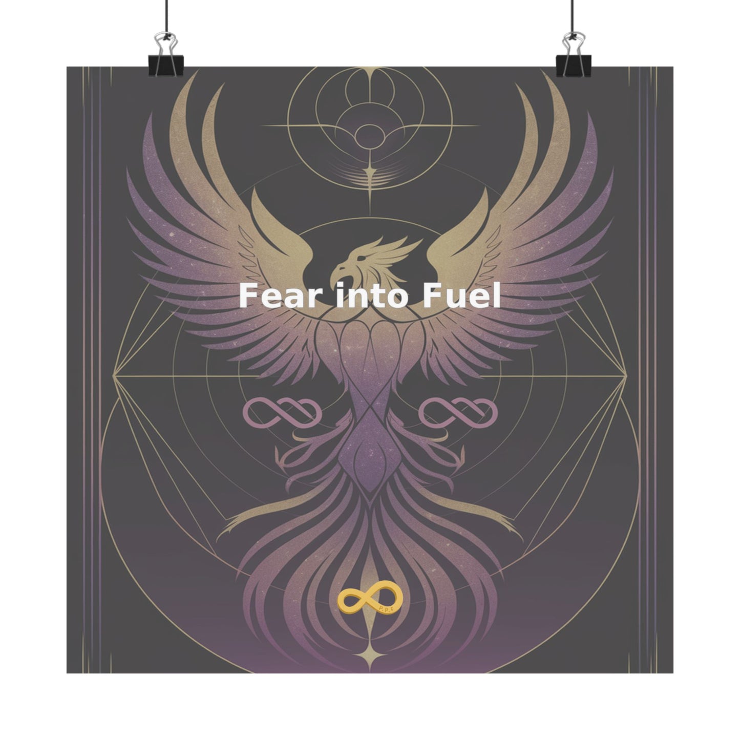 Fear into Fuel - Matte Vertical Posters