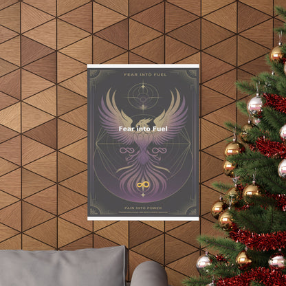 Fear into Fuel - Matte Vertical Posters