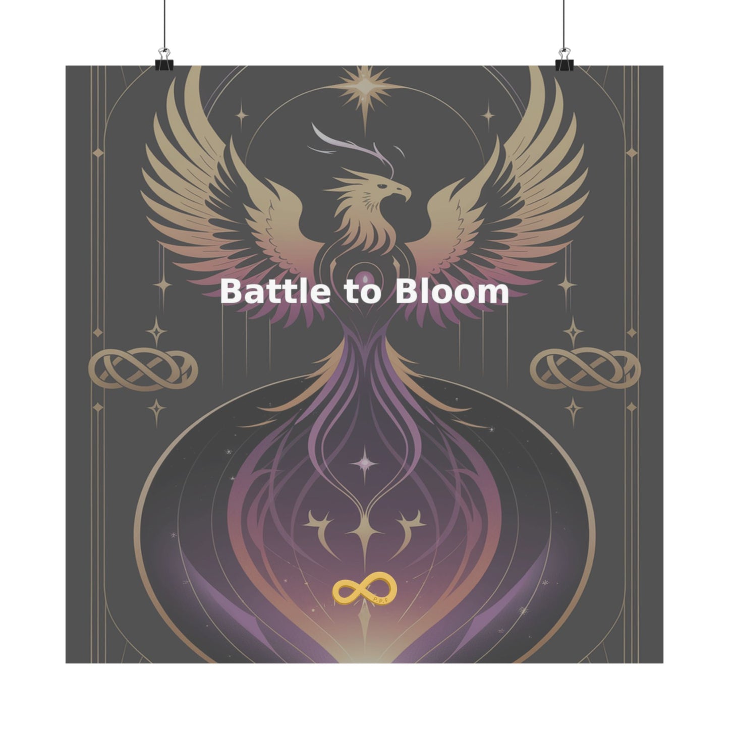 Battle to Bloom - Matte Vertical Posters