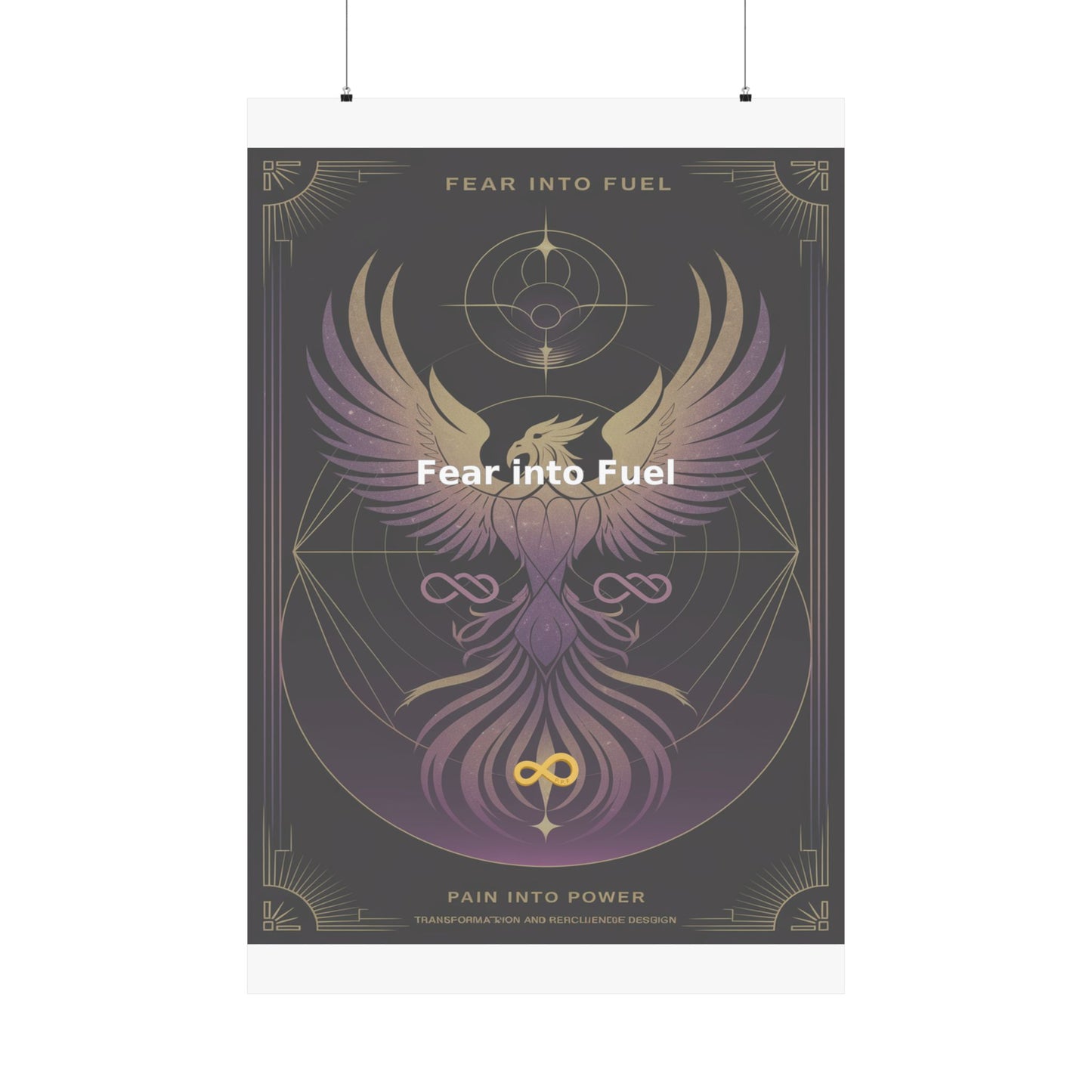 Fear into Fuel - Matte Vertical Posters