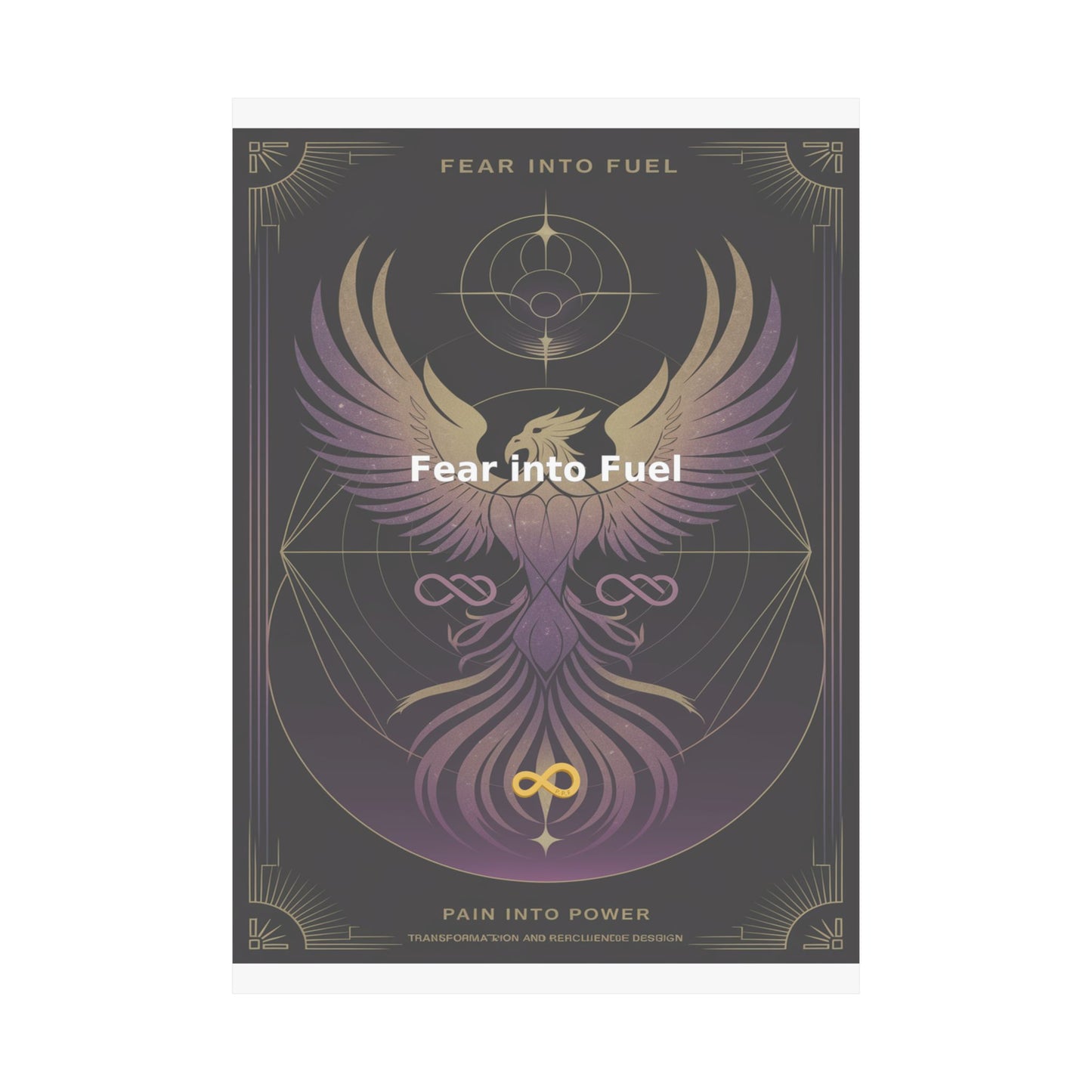 Fear into Fuel - Matte Vertical Posters