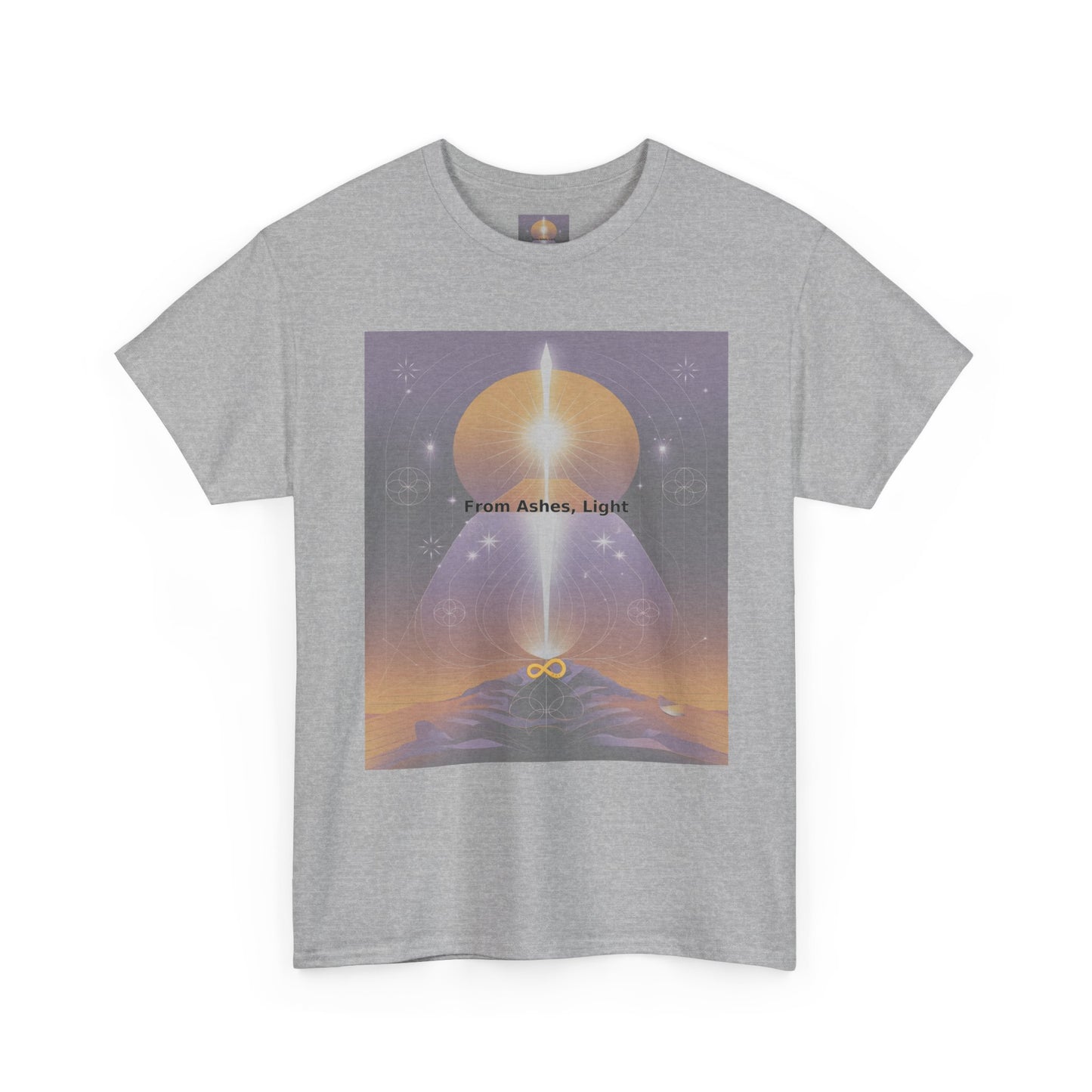 From Ashes, Light - Unisex Heavy Cotton Tee