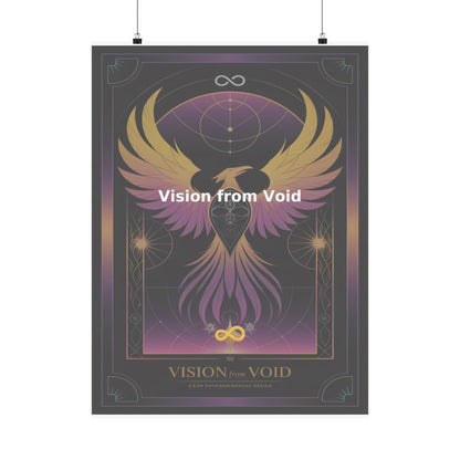 Vision from Void - Matte Vertical Posters