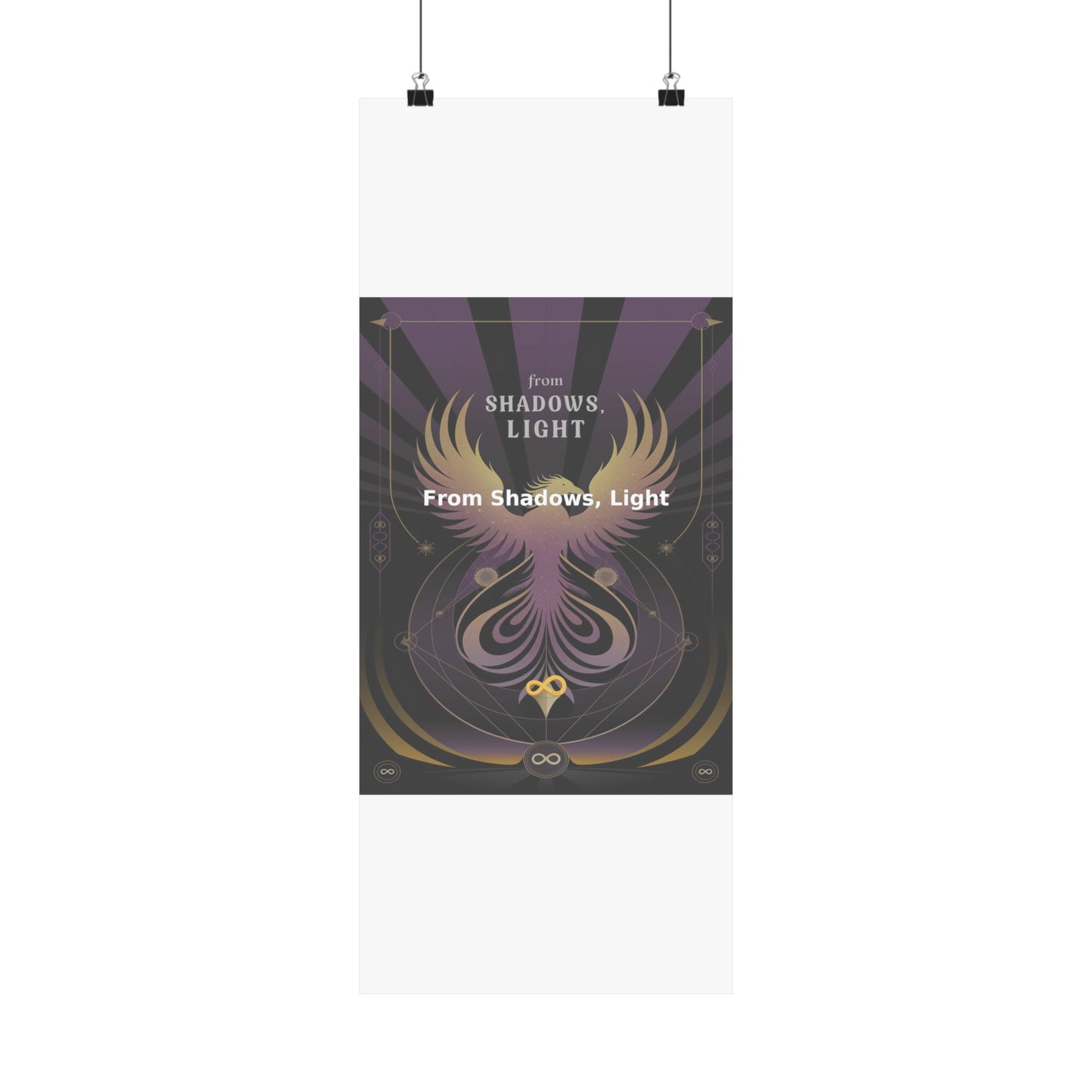 From Shadows, Light - Matte Vertical Posters