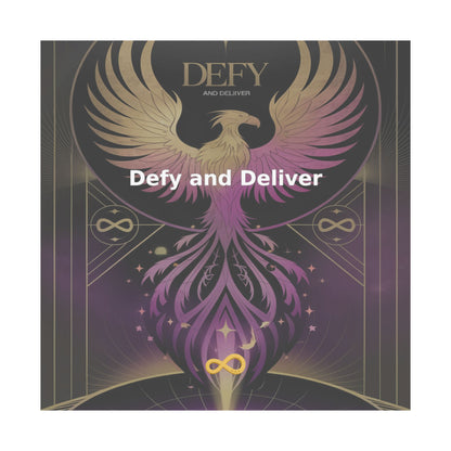 Defy and Deliver - Matte Vertical Posters