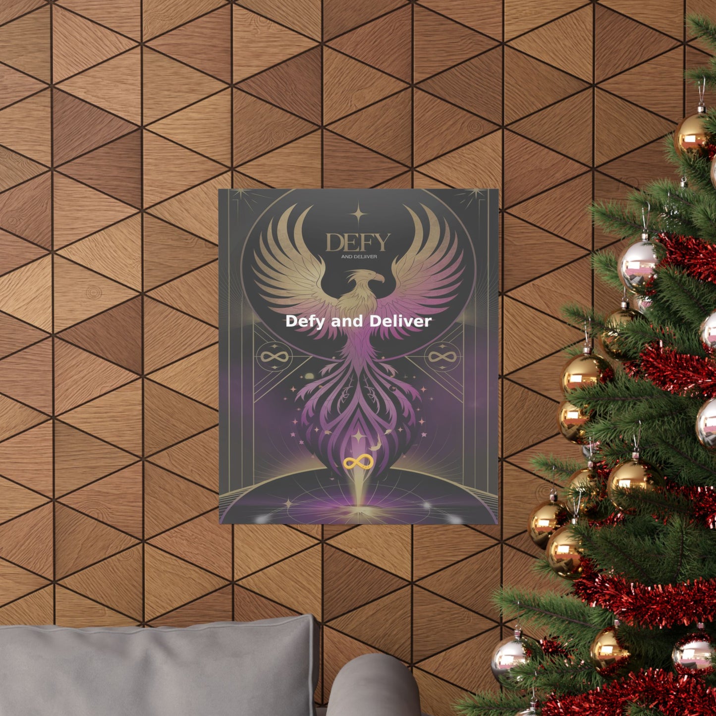 Defy and Deliver - Matte Vertical Posters