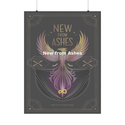 New from Ashes - Matte Vertical Posters