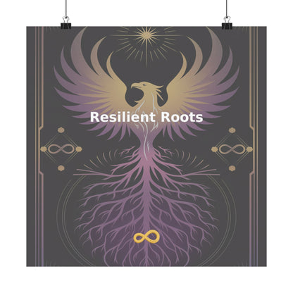 Resilient Roots - Matte Vertical Posters