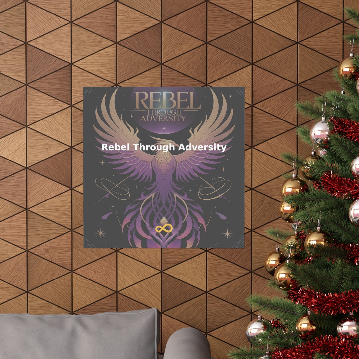 Rebel Through Adversity - Matte Vertical Posters