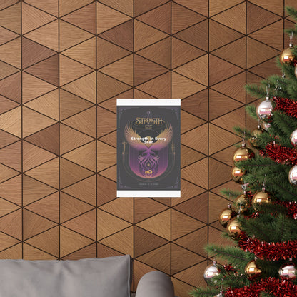 Strength in Every Scar - Matte Vertical Posters