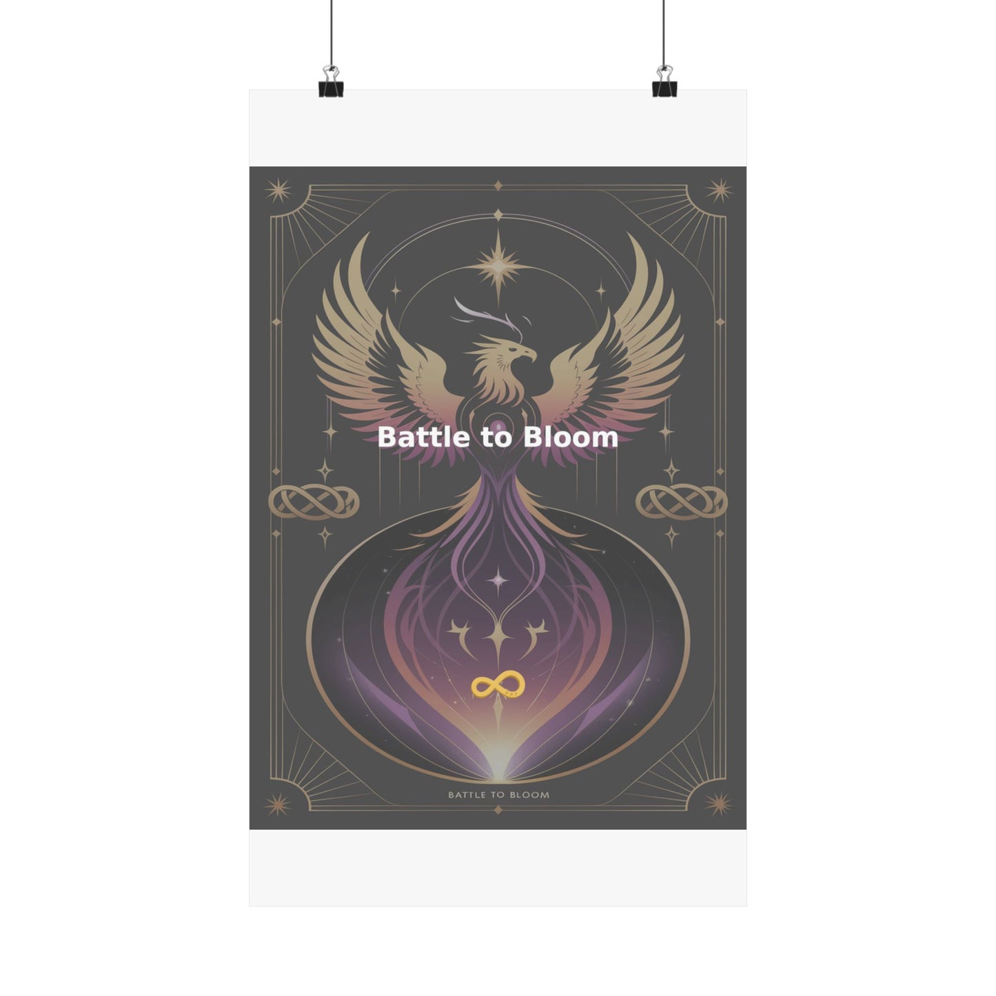 Battle to Bloom - Matte Vertical Posters