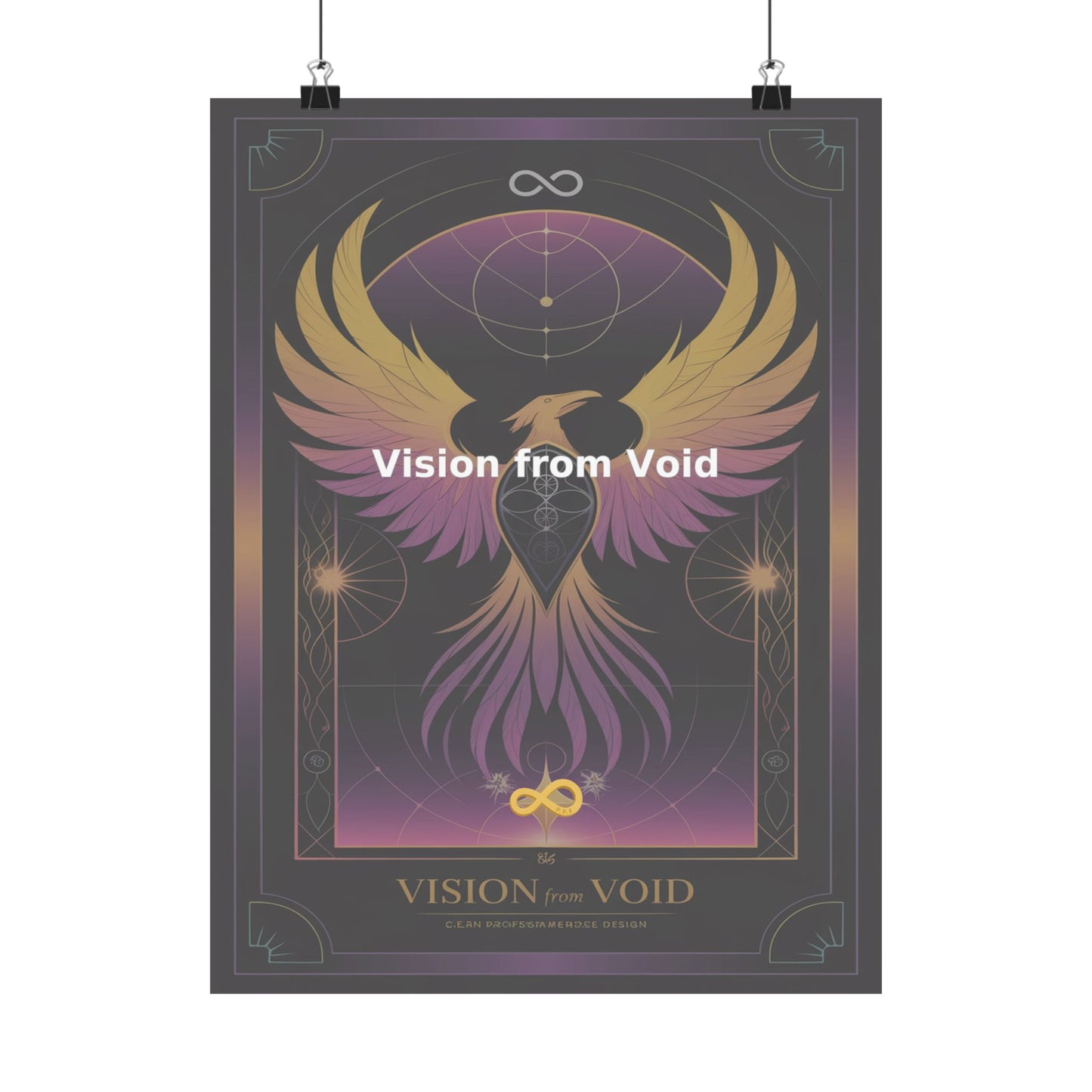 Vision from Void - Matte Vertical Posters
