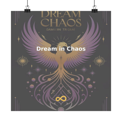 Dream in Chaos - Matte Vertical Posters