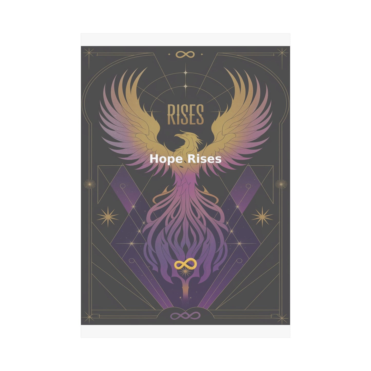 Hope Rises - Matte Vertical Posters