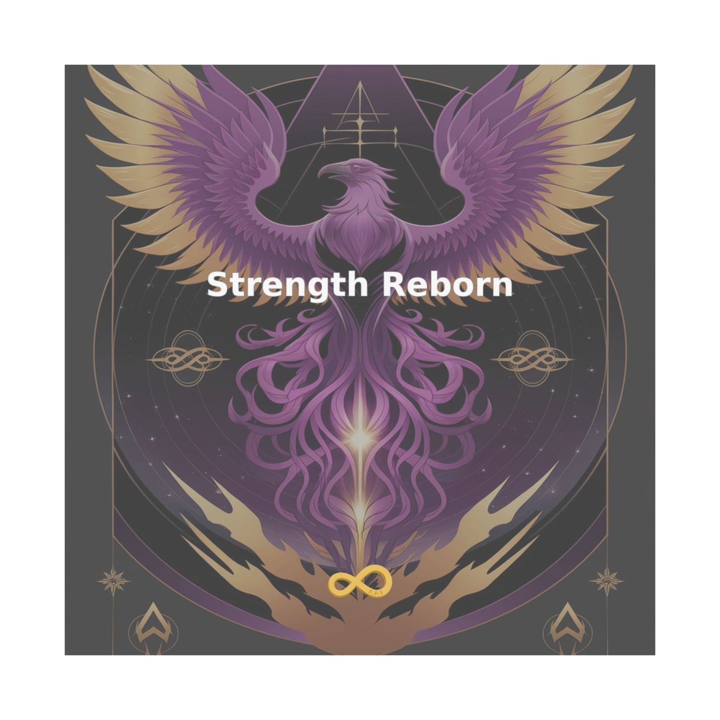 Strength Reborn - Matte Vertical Posters